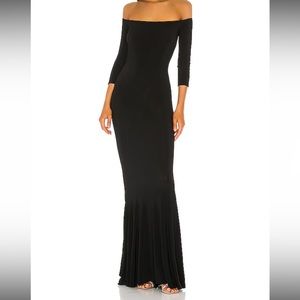 Norma Kamali fishtail dress